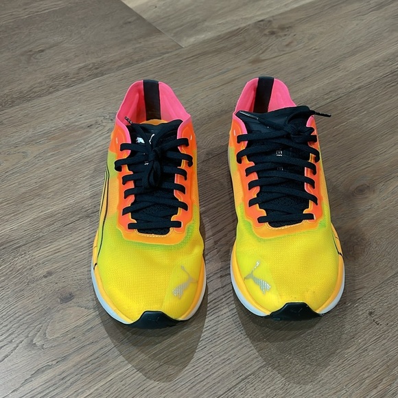 Puma Liberate Nitro Fireglow Running Men’s Shoes Size 8 Sneakers Gym Workout - Picture 3 of 15